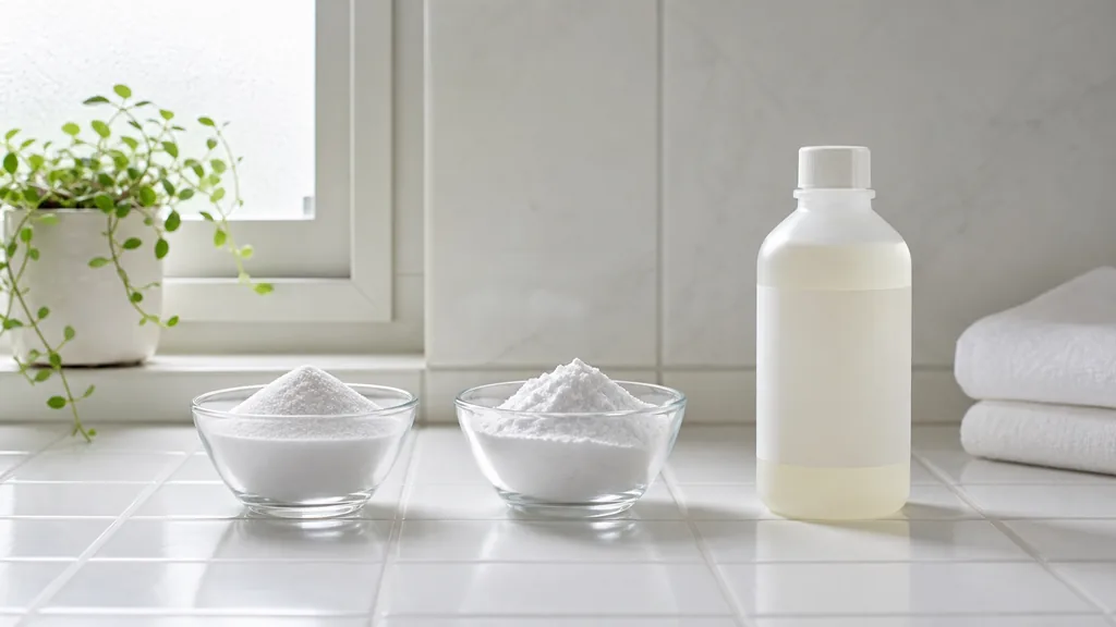 汚れの種類で洗剤を使い分けるイメージ