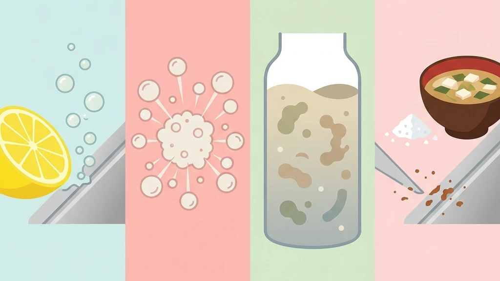 NG飲料の4つの理由を図解したイラスト（金属溶出・内圧・腐敗・塩分）