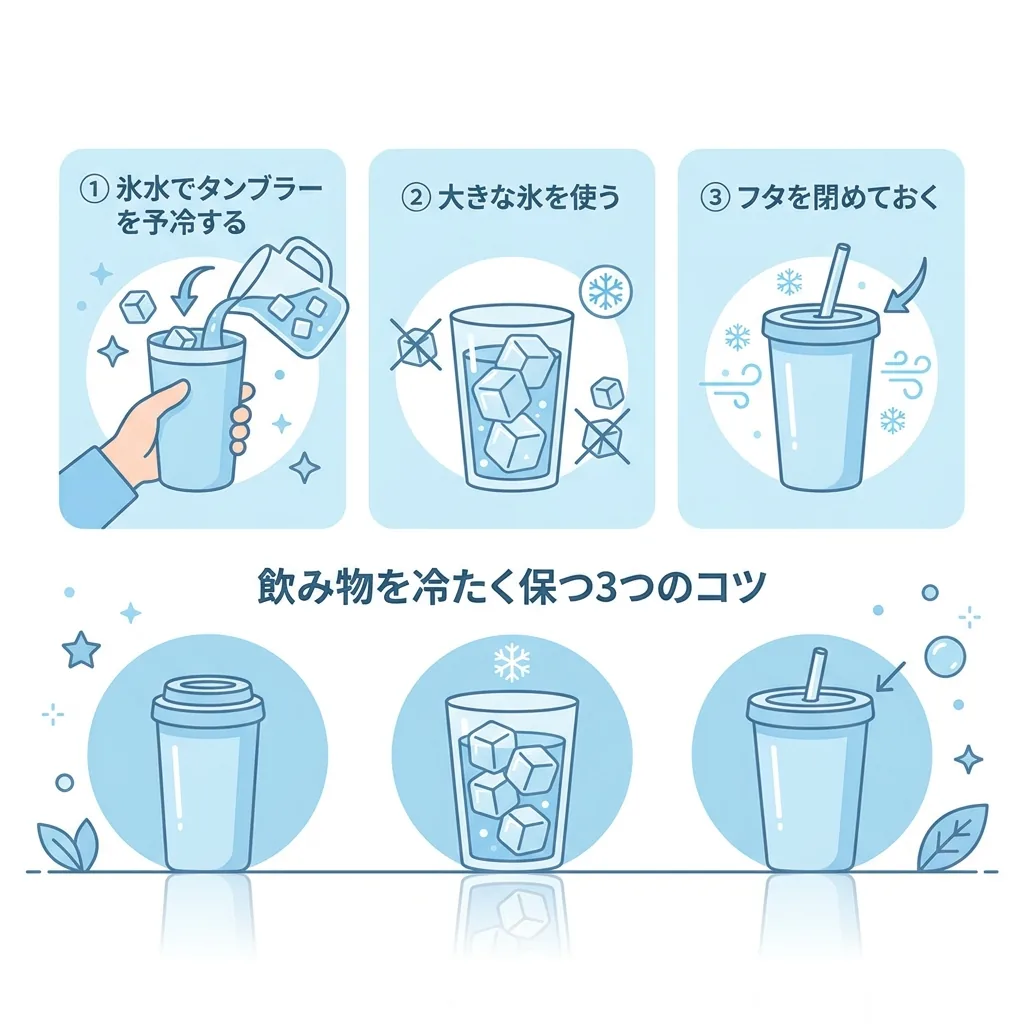 保冷力を高める3つのコツ